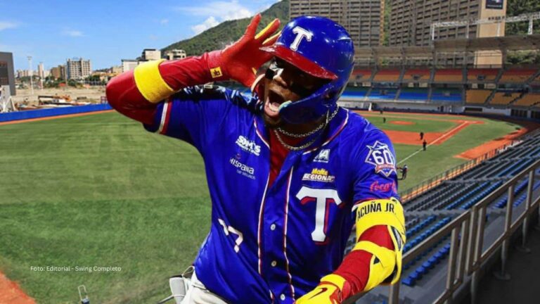 Ronald Acuña Jr. se encuentra en Venezuela entrenando diariamente con su equipo de coaches personalizados.