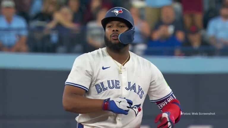 El grandesligas Vladimir Guerrero Jr. sumó ocho cuadrangulares en la Postemporada con los canadienses.