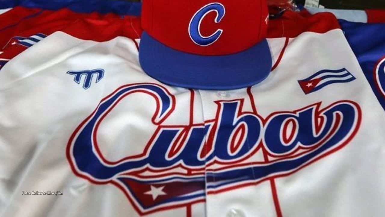 Uniforme de Equipo Cuba para Copa América de Beisbol