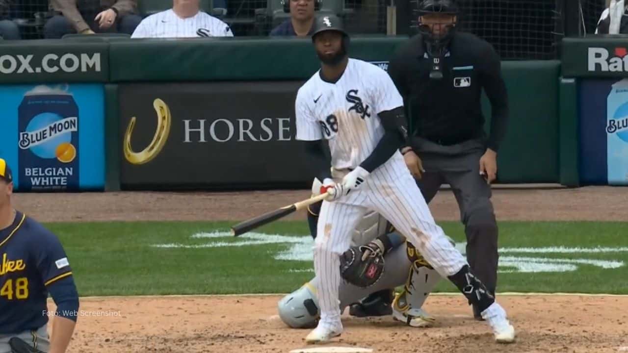 Luis Robert Jr. tiene marcas personales de jonrones y estafas superior a las tres decenas (38 y 33 respectivamente).