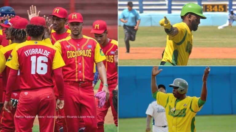 William Saavedra y Alexei Ramírez fueron dos de los jonroneros en esta jornada de la 64 Serie Nacional.