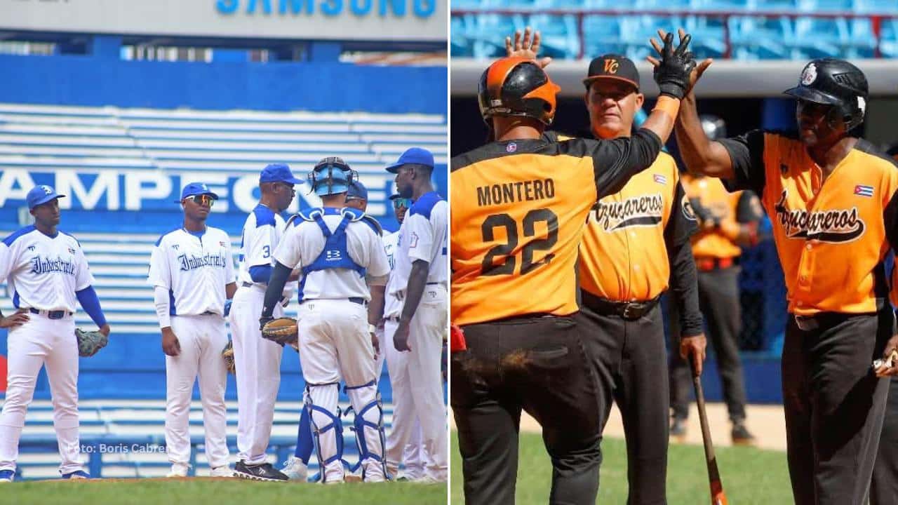 El joven de Industriales, Yoangel La O y Ángel Hechevarría, ambos miembros de la preselección nacional, resaltaron por los azules. El joven de Industriales, Yoangel La O y Ángel Hechevarría, ambos miembros de la preselección nacional, resaltaron por los azules.