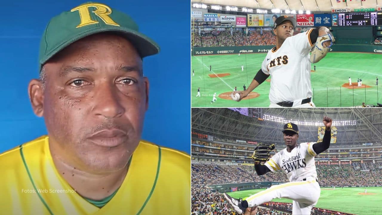 Raidel Martínez ya se dejó ver entrenando sobre la grama del estadio Capitán San Luis.