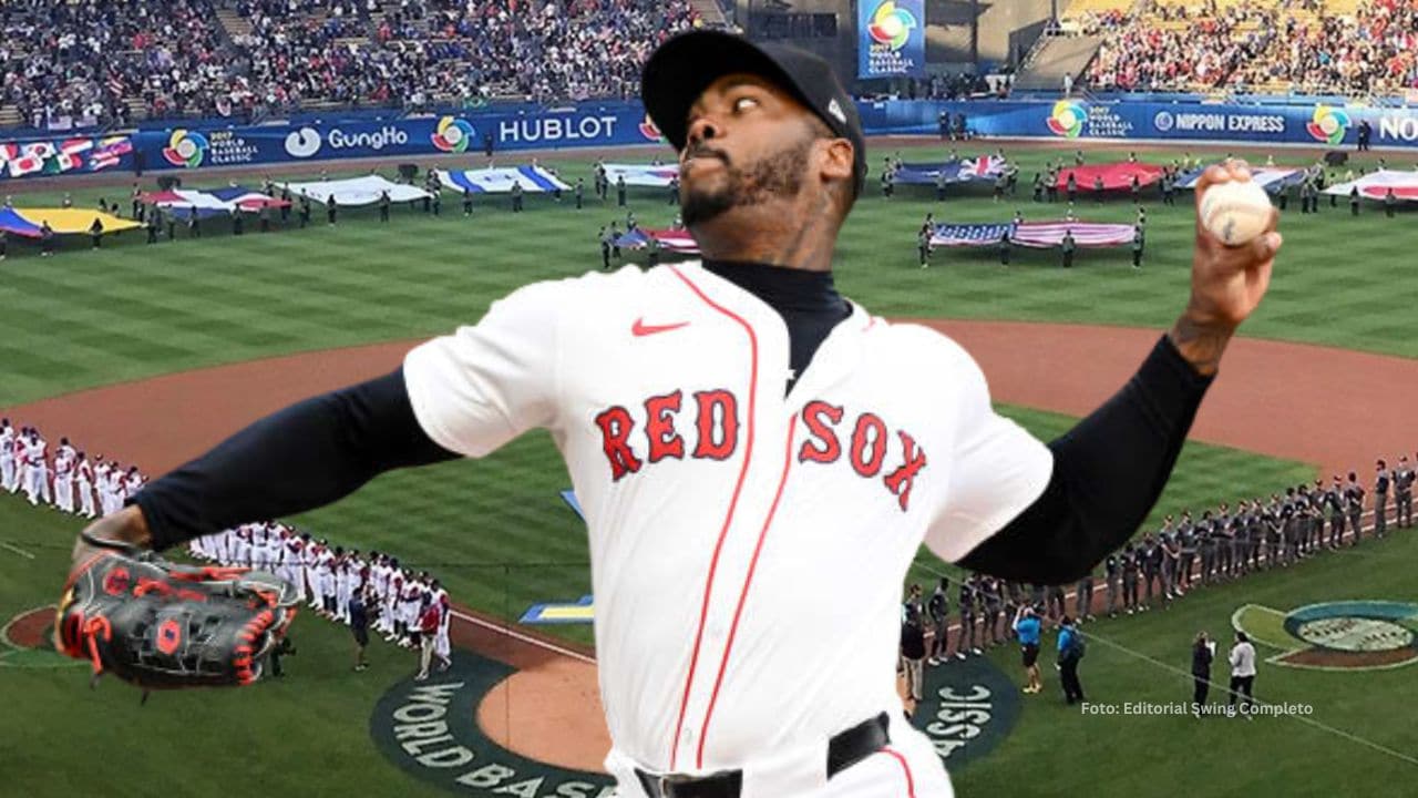 El cubano Aroldis Chapman acumula dos actuaciones en el Clásico Mundial de Béisbol con el Equipo Cuba.