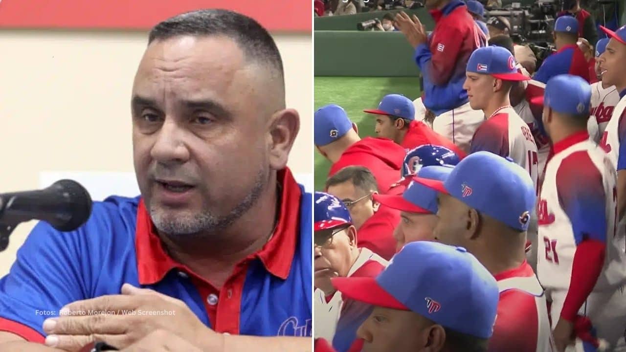 Comisionado Juan Reynaldo Pérez Pardo y el Equipo Cuba. Serie Nacional