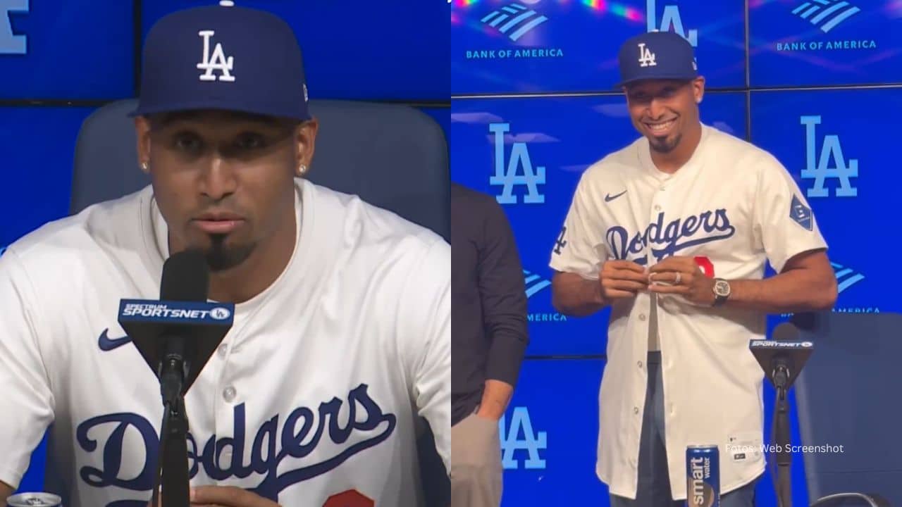 El pelotero boricua Edwin Díaz usará el número 3 con Los Angeles Dodgers en honor a sus hijos.