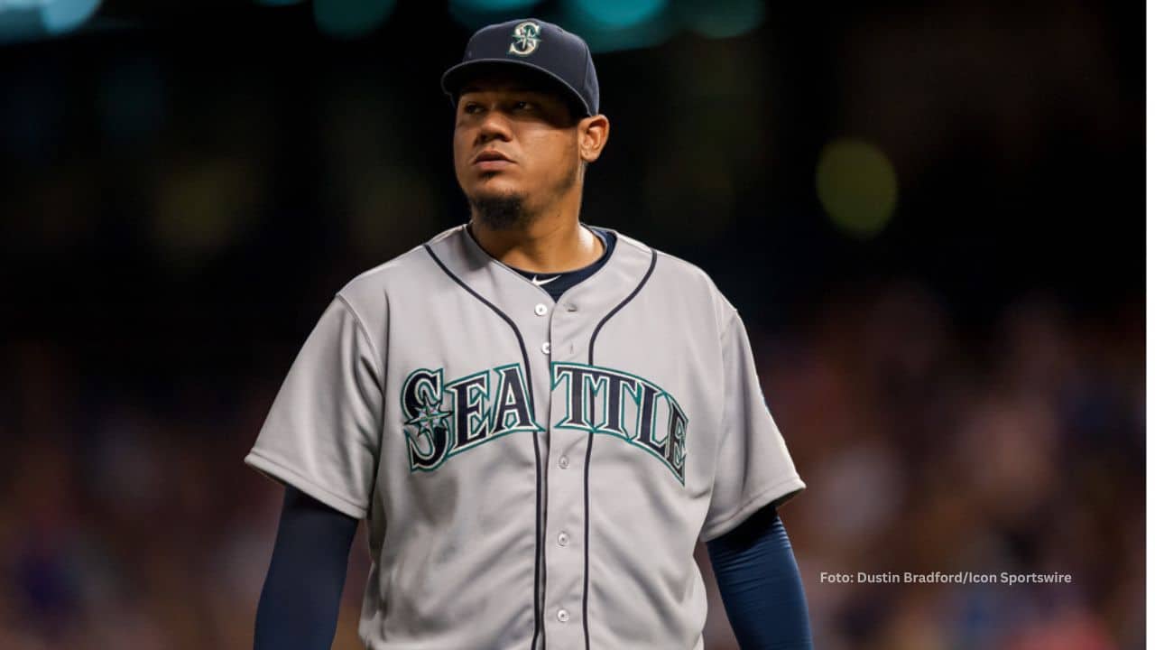 Félix Hernández. Dustin Bradford/Icon Sportswire
