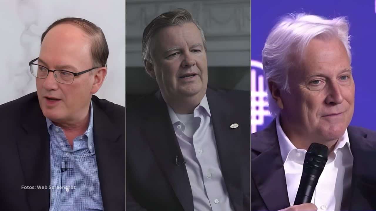 Steve Cohen, Edward Rogers III y Mark Walter. Dueños de equipos en MLB