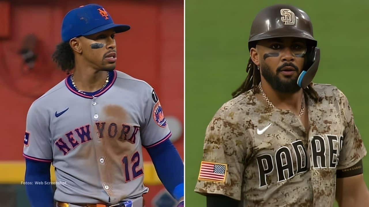 Francisco Lindor con New York Mets y Fernando Tatis Jr con San Diego Padres