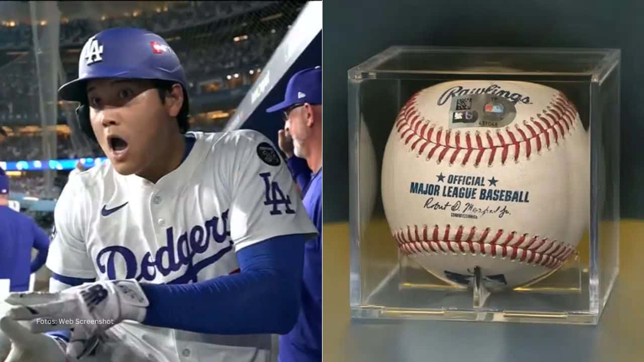 Shohei Ohtani conectó este año 55 cuadrangulares durante la temporada regular y ganó su cuarto galardón al Jugador Más Valioso.