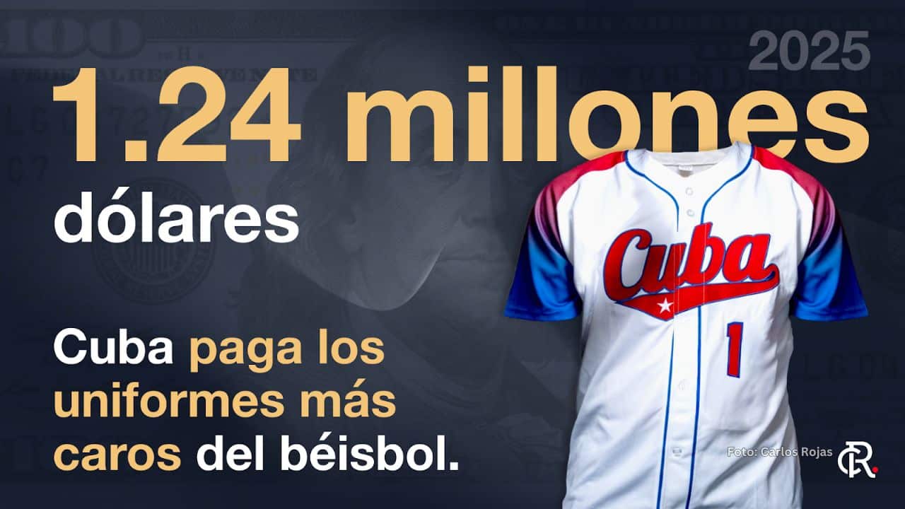 Los costosos uniformes del beisbol cubano