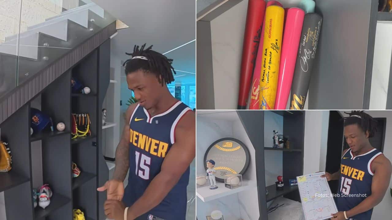 El house tour de Luisangel Acuña invitó a conocer el lado más personal de un pelotero que es disciplinado y ama sus raíces.