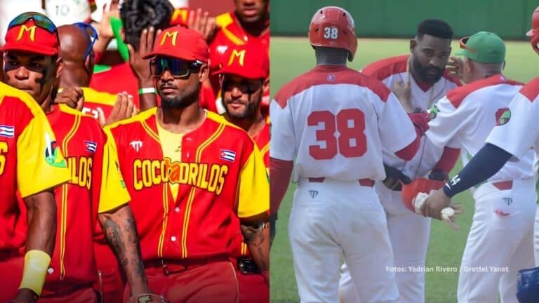 Jugadores de Matanzas y de Las Tunas en la 64 Serie Nacional