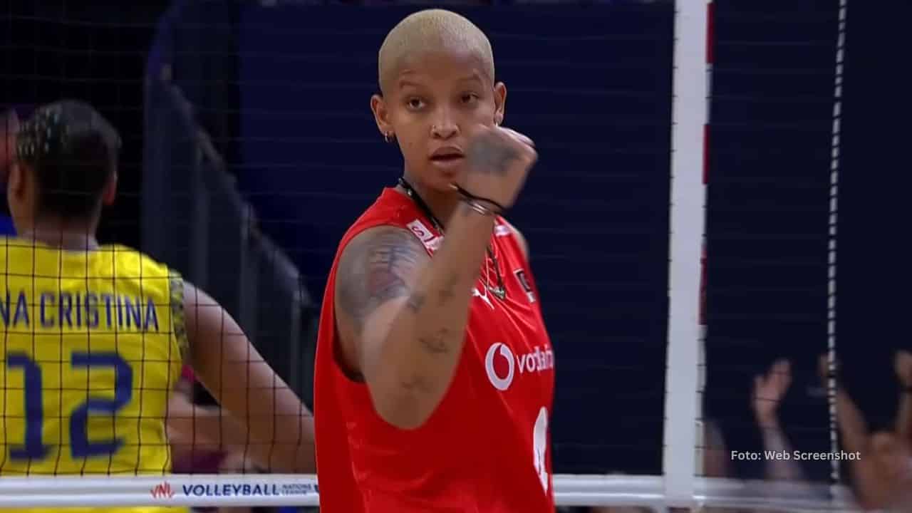 Melissa Vargas con Turquia