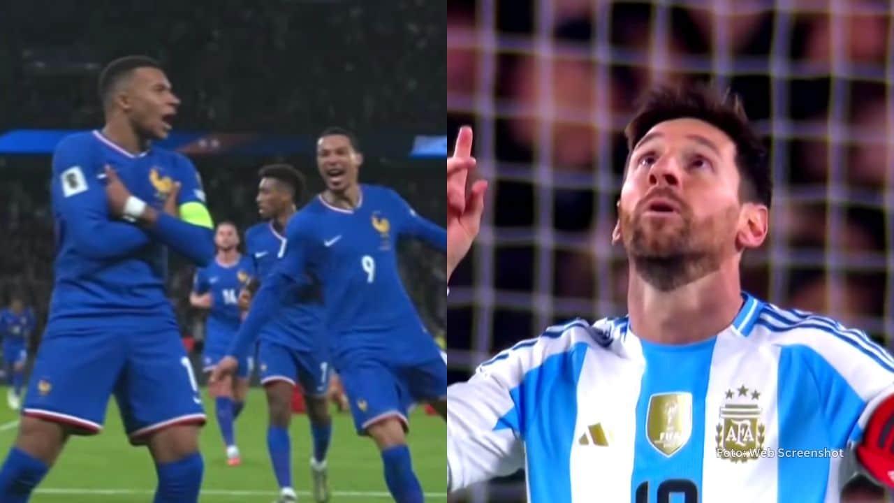 Francia y Argentina, Mundial de Futbol