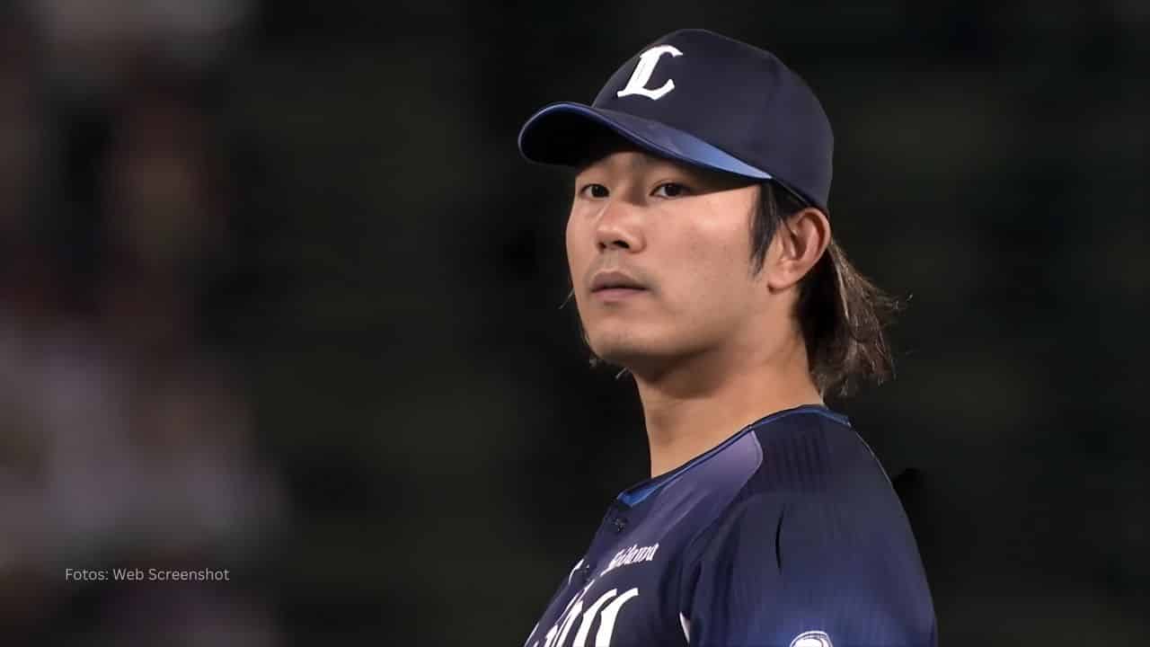 Tatsuya Imai lanzando en la NPB. New York Yankees