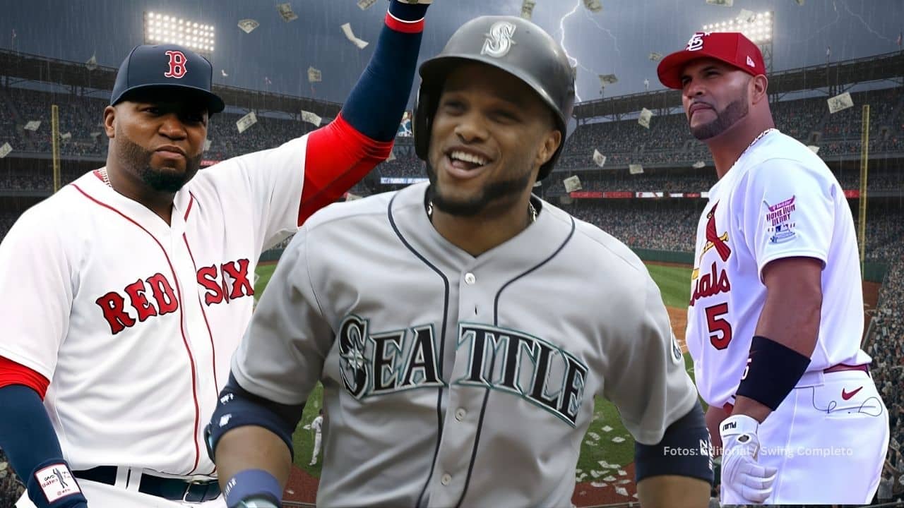 David Ortiz, Robinson Cano y Albert Pujos entre los peloteros dominicanos con mayores ganancias en MLB