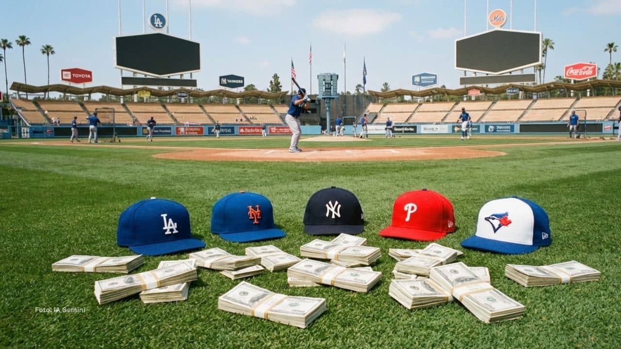 Los Angeles Dodgers y Toronto Blue Jays, finalistas de la pasada temporada MLB, andan entre los penalizados.