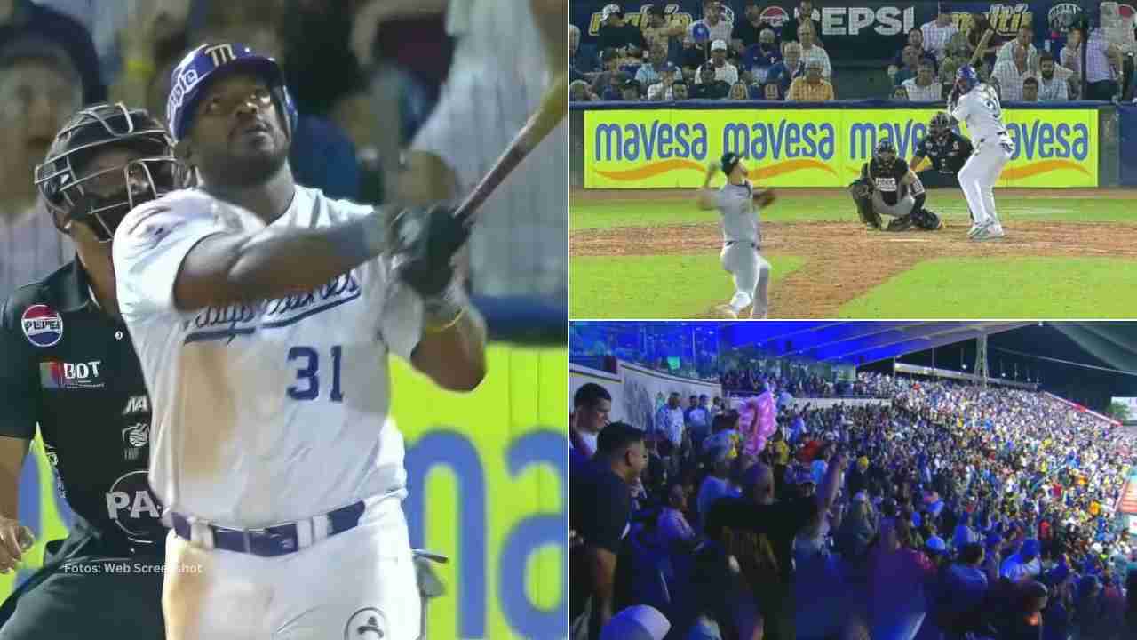 Yasiel Puig trituró al pitcheo de los Leones del Caracas para lucir su mejor presentación con el madero.