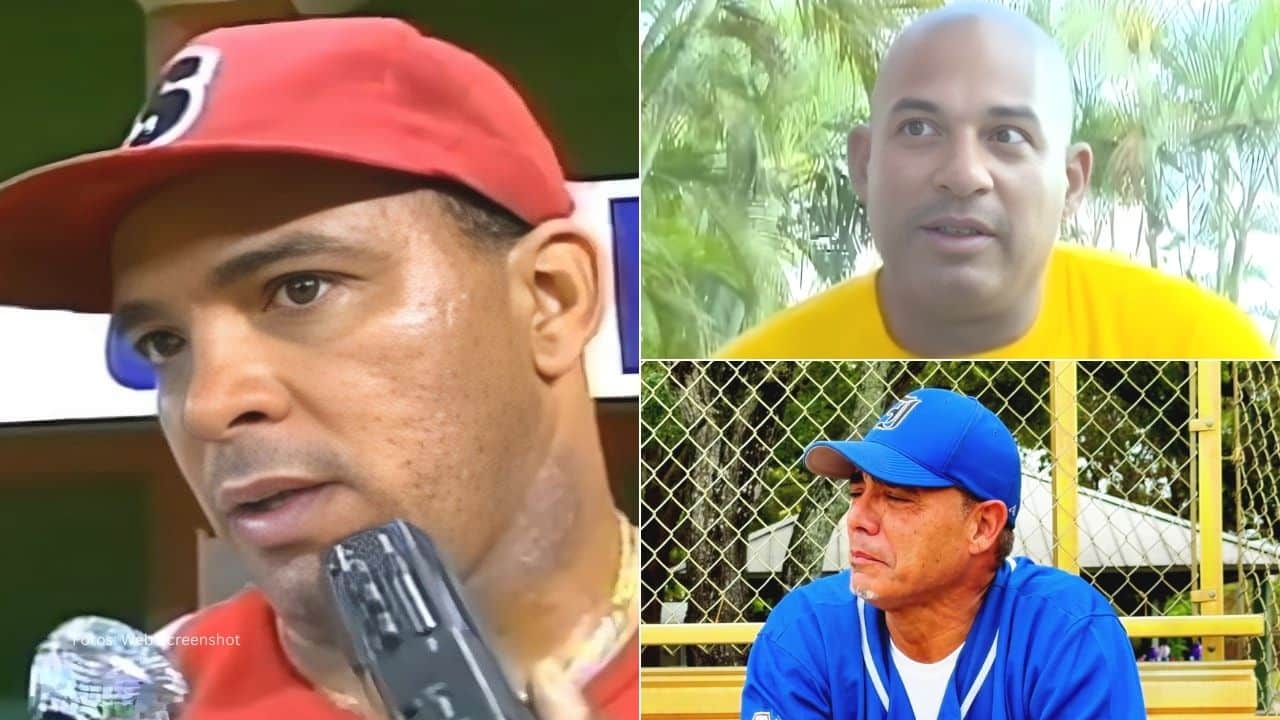 Antonio Pacheco, Orestes Kindelan y Osvaldo Fernández Rodríguez en una entrevista