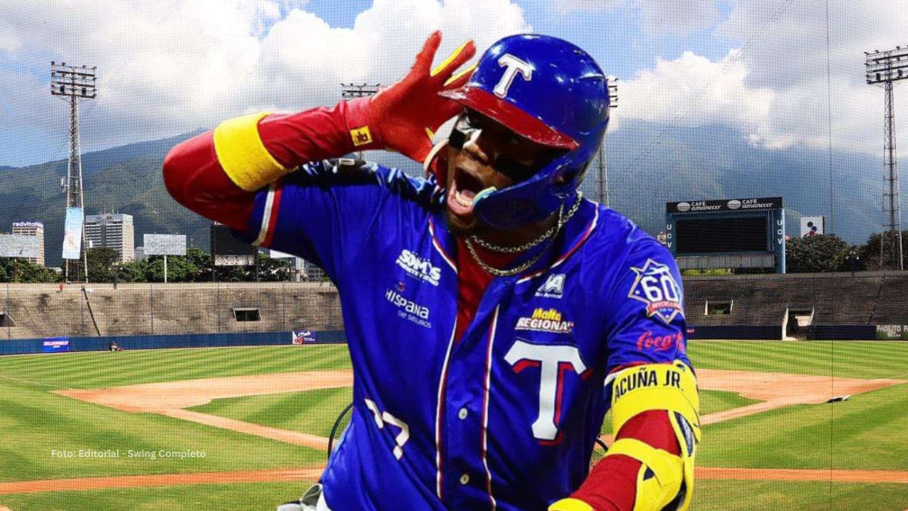 Con números contundentes, Ronald Acuña Jr. continúa dejando huella en el béisbol venezolano.