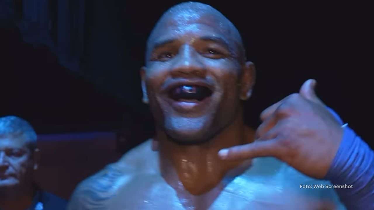 Peleador cubano Yoel Romero