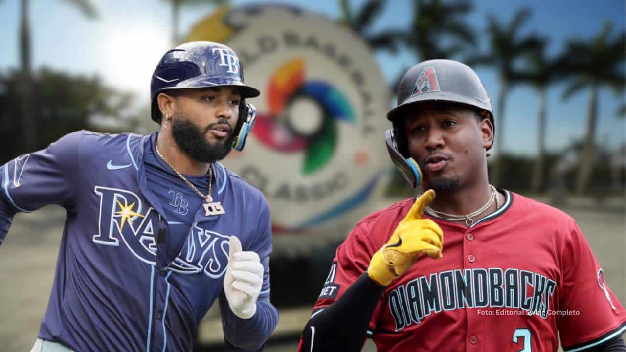 Junior Caminero y Geraldo Perdomo se estrenarán con República Dominicana en marzo del 2026.