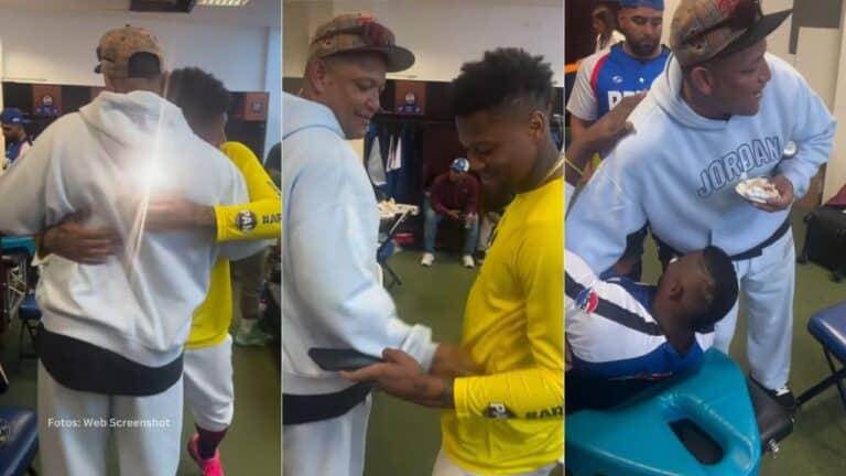 Miguel Cabrera vaciló con Acuña Jr. y Puig en Valencia.