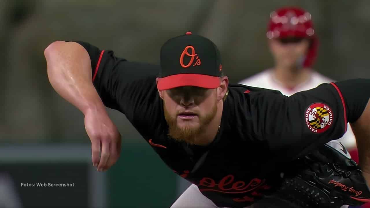 Craig Krimbel en un juego con Baltimore Orioles. New York Mets