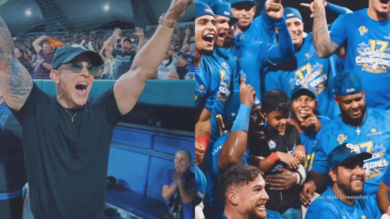 Daddy Yankee en Puerto Rico con Cangrejeros de Santurce