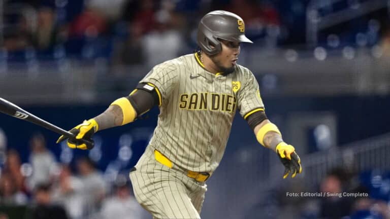 Luis Arraez con San Diego Padres