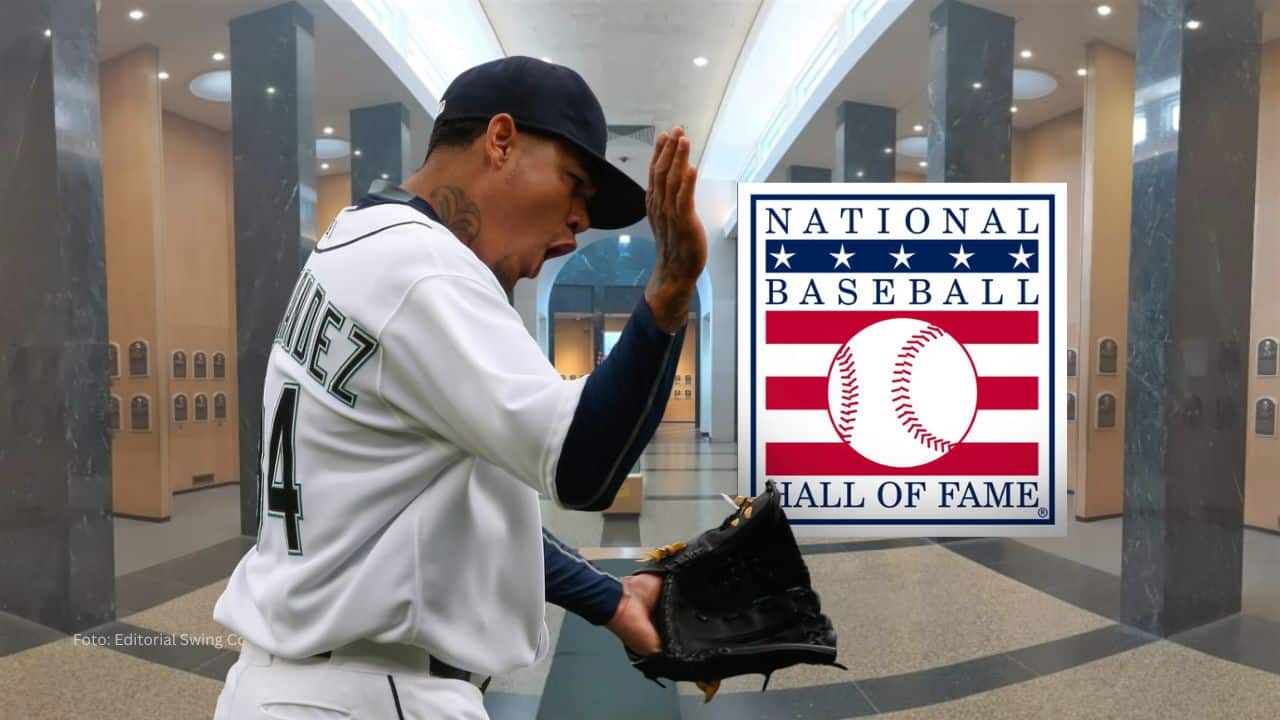 Félix Hernández se convirtió en el tercer pelotero venezolano en MLB con esa cantidad de votos en el Salón de la Fama de Cooperstown.