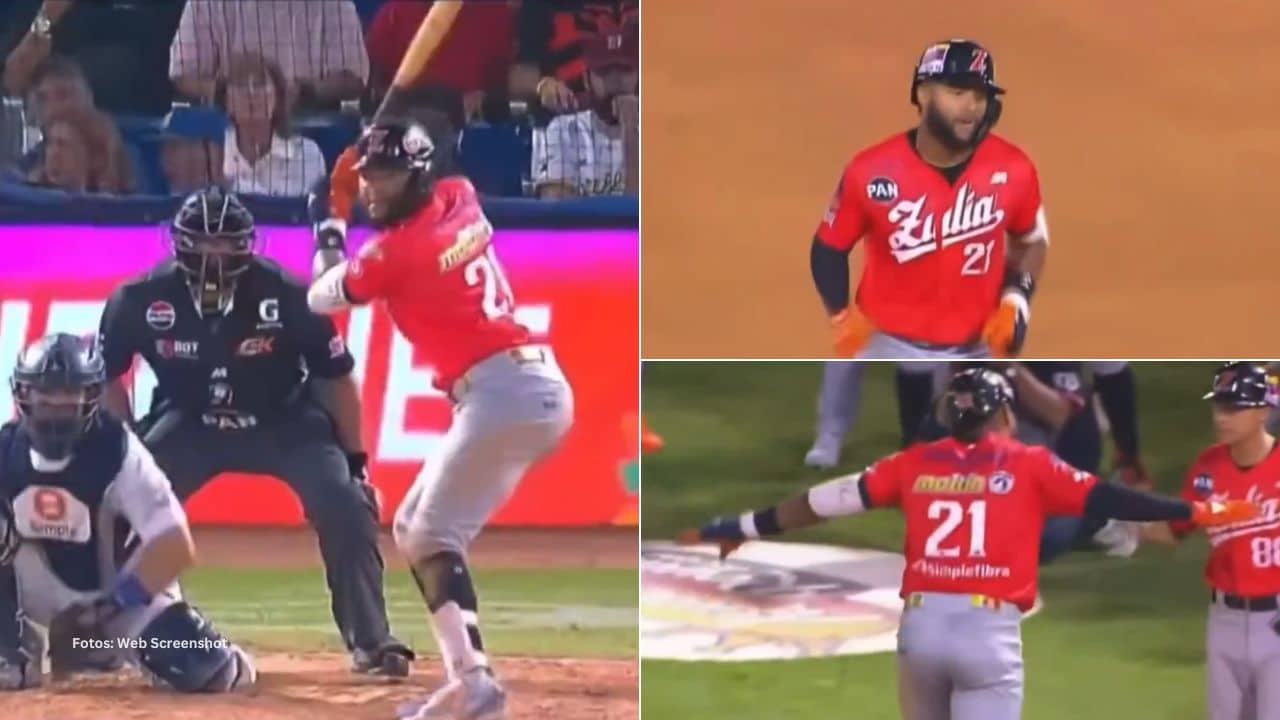 El pelotero venezolano Jackson Chourio terminó yéndose con un jonrón, una impulsada, tres anotadas y su promedio se fijó en .800.