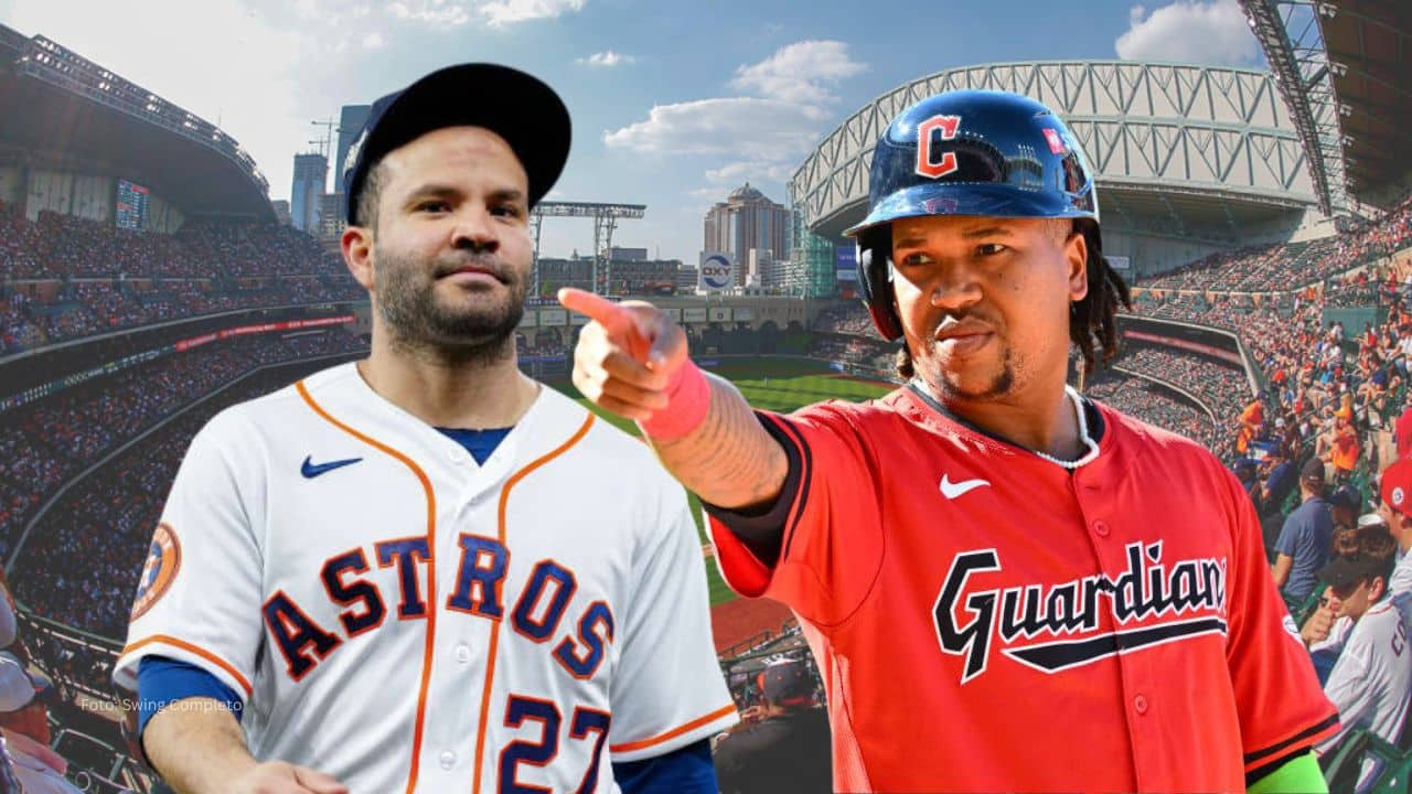 El venezolano José Altuve llegó a las 300 bases robada en la temporada MLB 2024.