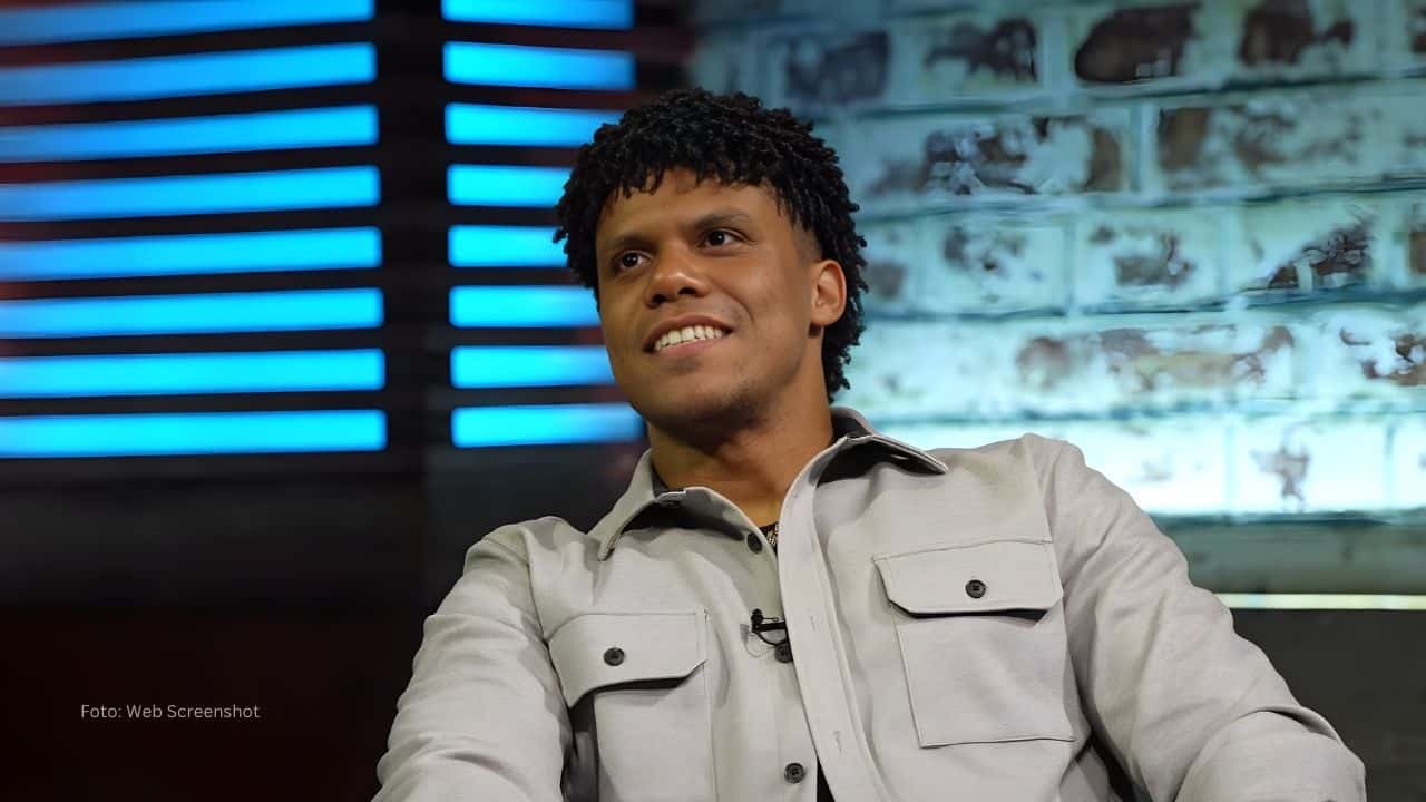 Juan Soto en una entrevista