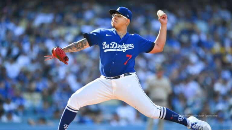 El valor de mercado de Julio Urías se proyectó en base a los grandes números reportados con Los Angeles Dodgers.