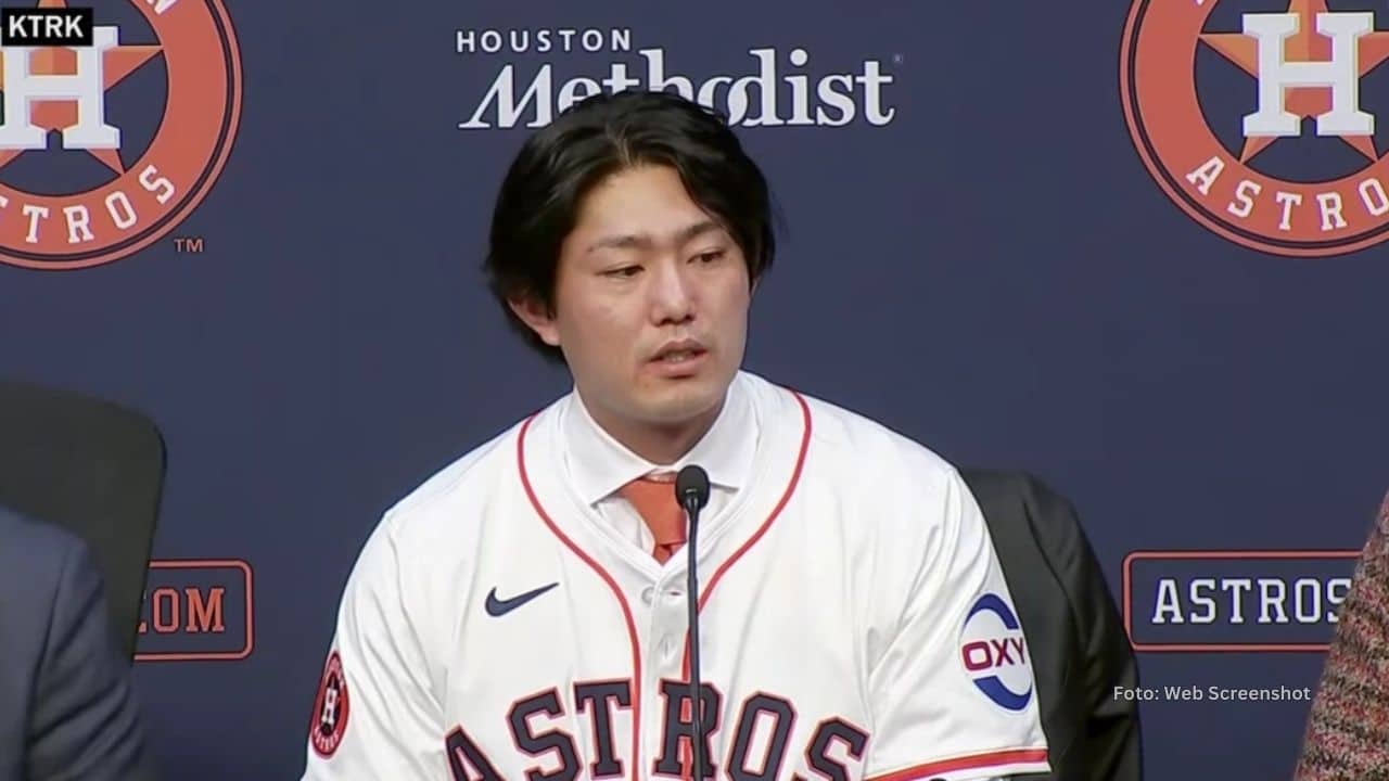 Lanzador de Houston Astros Tatsuya Imai