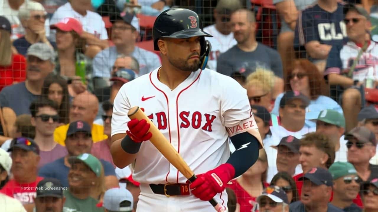 Pelotero venezolano Carlos Narvaez con Boston Red Sox