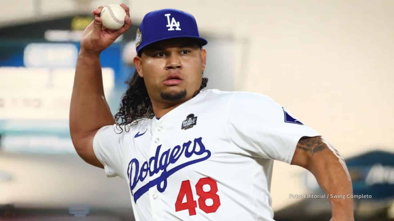 Pelotero Venezolano Brusdar Graterol con Dodgers.