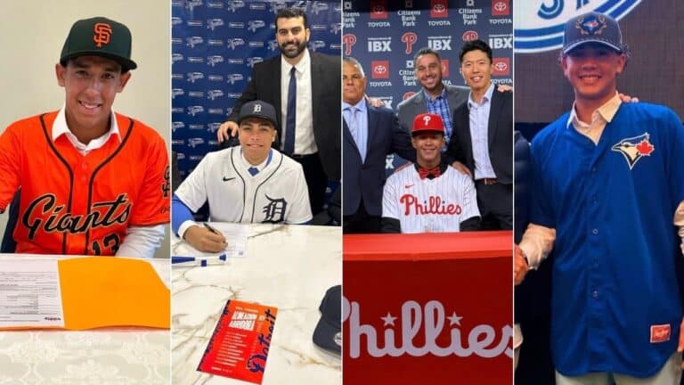 Más de 100 peloteros venezolanos estamparon su firma en el inicio del periodo de firmas internacionales MLB 2026.
