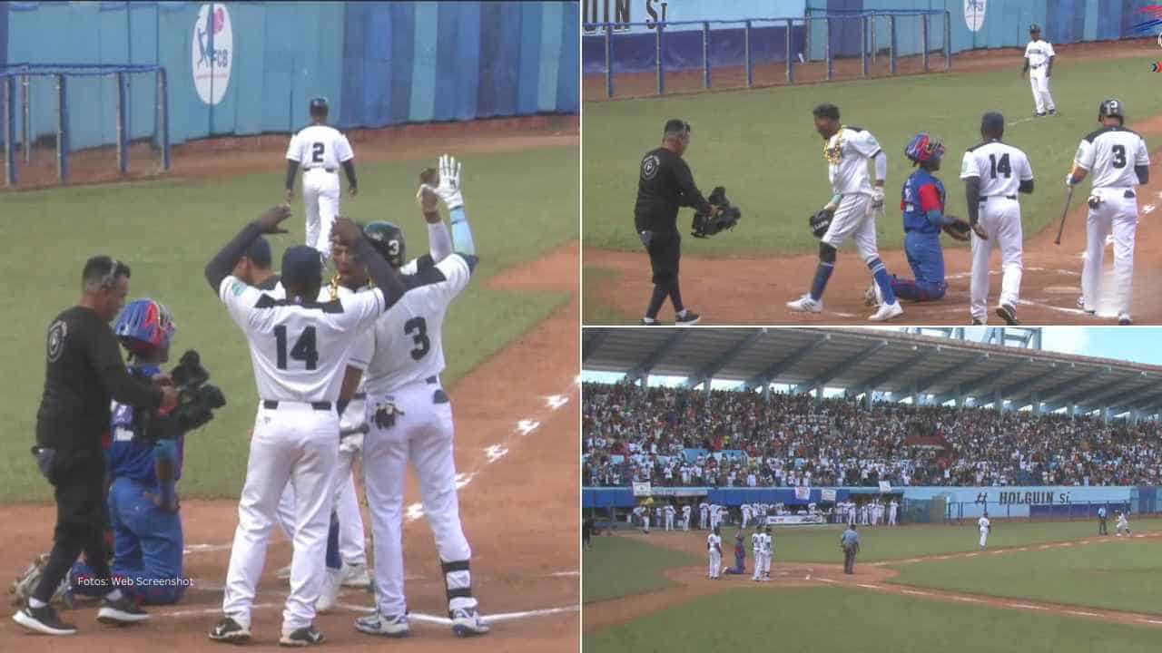 Carlos Santiesteban se llevó la victoria tras una excelente apertura en esta postemporada del beisbol cubano.