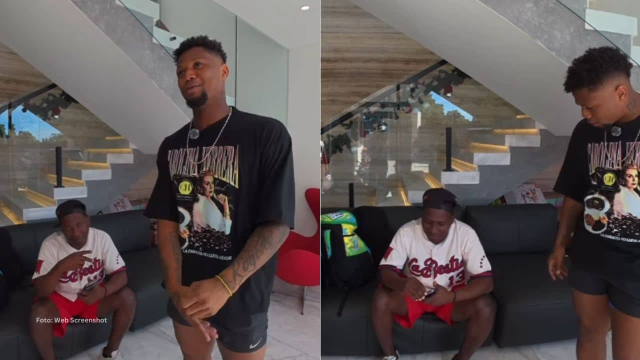 Este fragmento del house tour dejó ver una faceta interna de Ronald Acuña Jr., lejos de los jonrones, los premios y de la Gran Carpa.