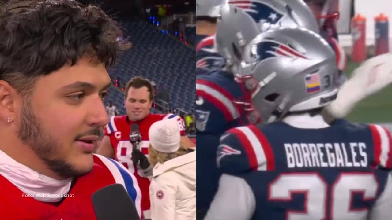 Andy Borregales fue uno de los mejores novatos que tuvo la campaña regular de la NFL.