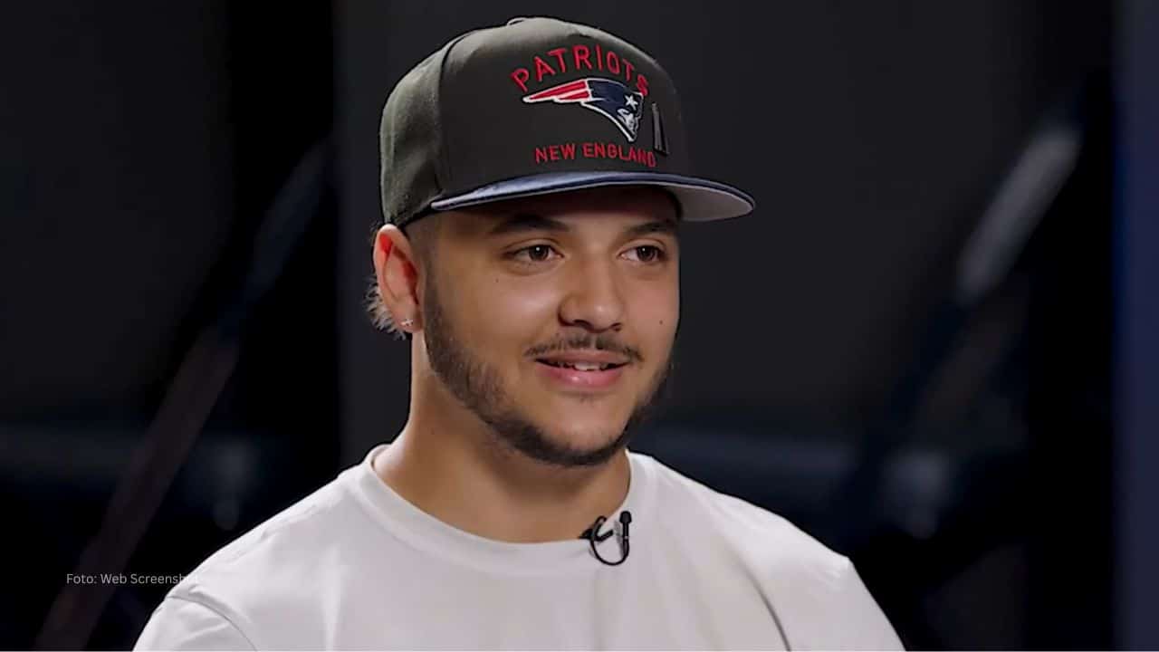 Andy Borregales ha tenido una gran temporada de novato con New England Patriots.