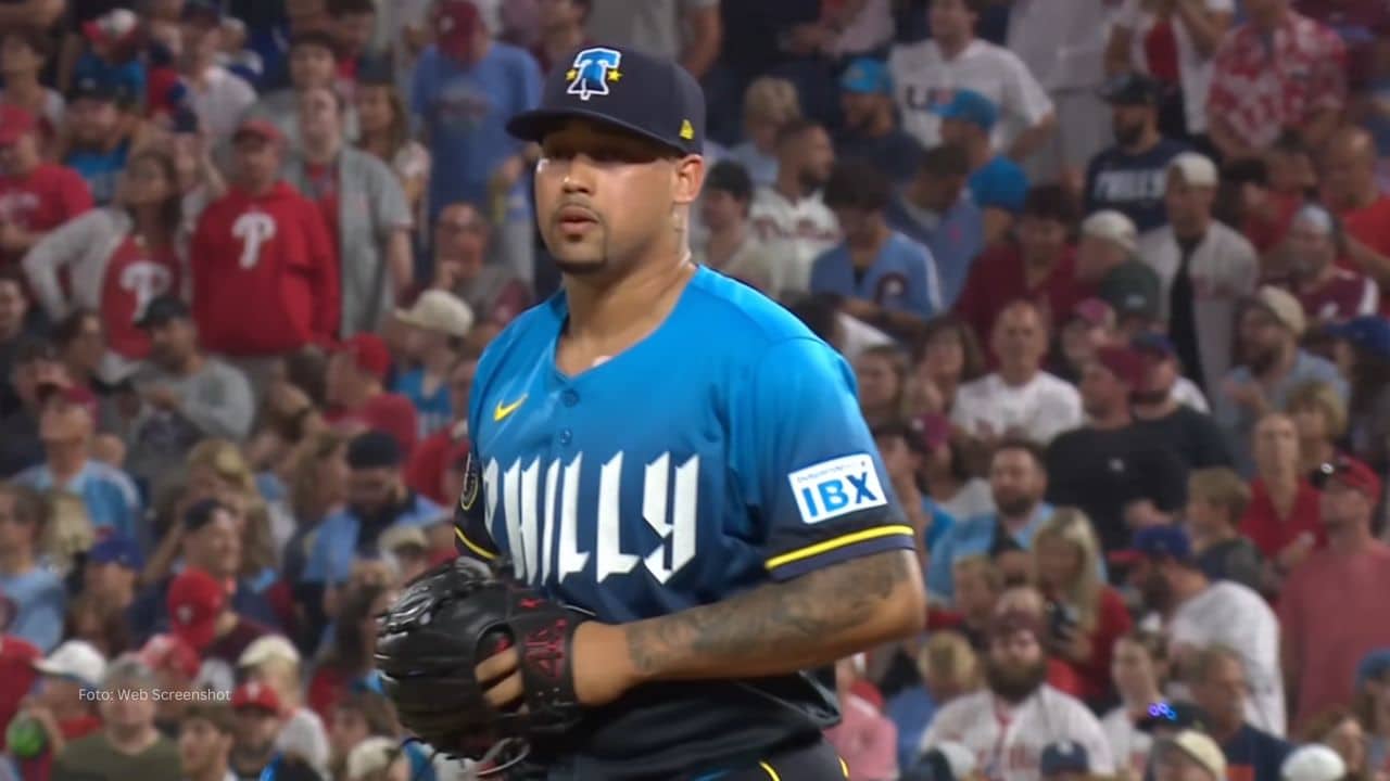 Jhoan Durán registró 16 salvados y una efectividad de 2.18 en 23 apariciones con Philadelphia en 2025