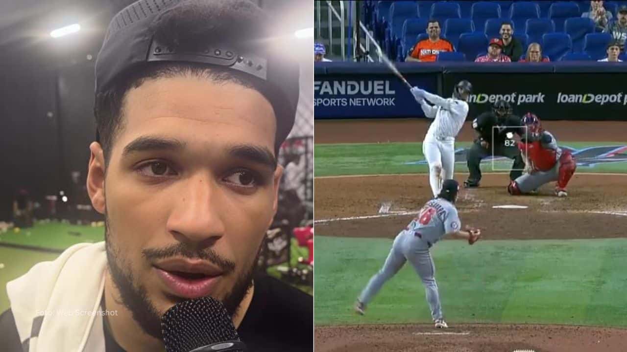 Victor Mesa Jr. participó en 16 compromisos con Miami Marlins en su temporada de debut en MLB.